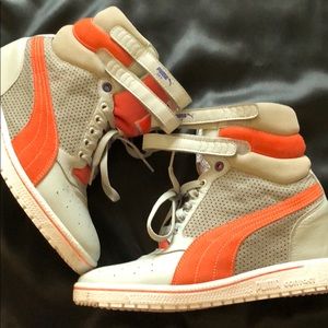 Puma wedge sneakers
